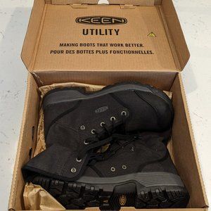 Men's KEEN Utility, Roswell Mid Carbon Fiber Toe Work Boot 11.5 EE